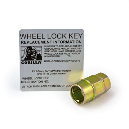 GORILLA 61641 Gorilla Automotive 61641 Acorn Gorilla Guard Locks (14mm x 1.50 Thread Size) - Set of 4