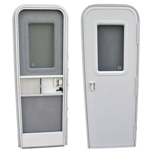 AP PRODUCTS 015-206319 AP Products 015-206319 RV Radius Entrance Door - 24" x 72", Polar White