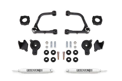 FABTECH K7089 Fabtech 3 UCA KIT W/UNIBALLS & FR SHK SPCRS & RR AIR BAG SPCRS & RR PERF SHOCKS 2022 TU K7089