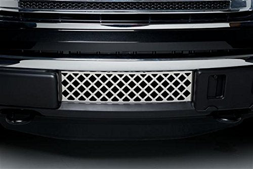PUTCO 82182 Putco 82182 Stainless Steel Diamond Design Grille Insert for Ford EcoBoost