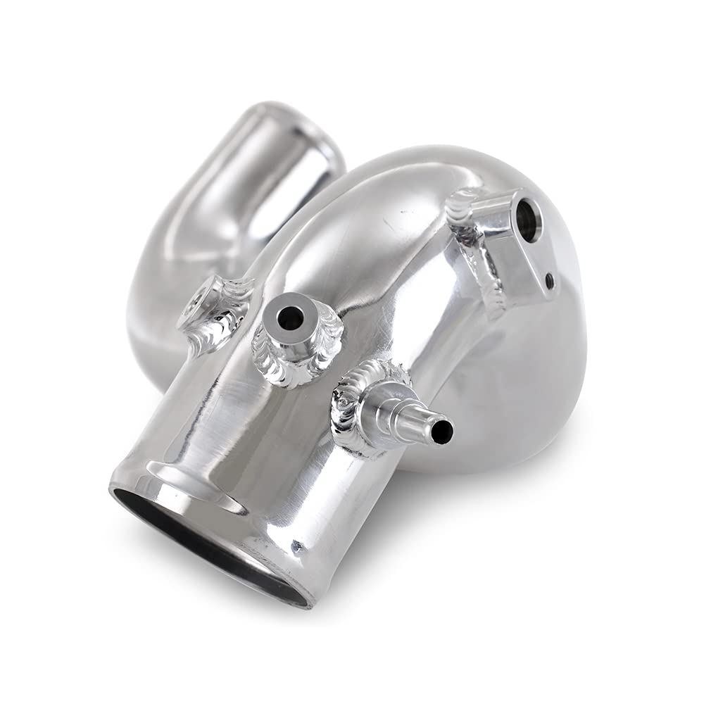 MISHIMOTO MMICP-BR23-21UHP Mishimoto High-Mount Intercooler Pipe Upgrade Kit, Compatible with Ford Bronco 2.3L 2021+, Polished