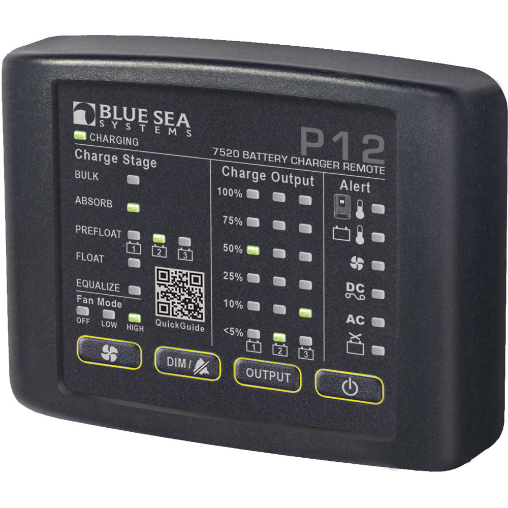 Blue Sea Systems 7520 Blue Sea 7520 P12 LED Remote f/Battery Chargers