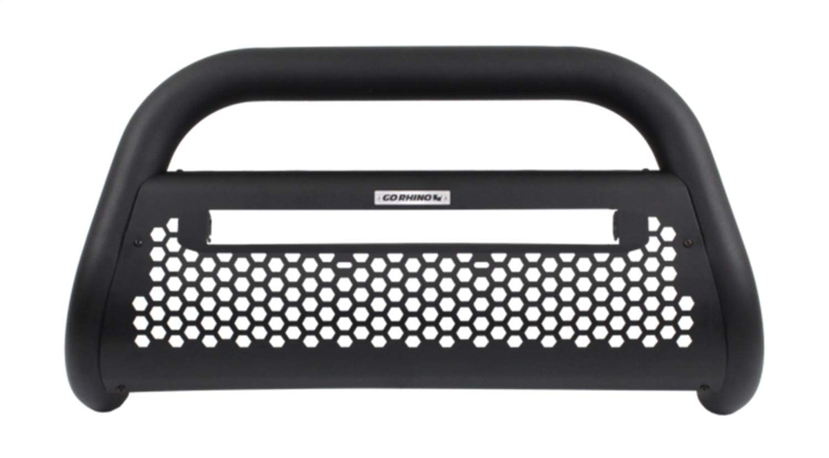 GO RHINO 55317T Go Rhino RC2 Bull Bar w/ Hole for 20" LED Light Bar | Mild Steel, Textured Black | 55317T