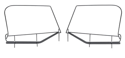 MasterTop 15422201 MasterTop 15422201 Soft Top UPPR DR FRMES PR 97-06 WRGLR