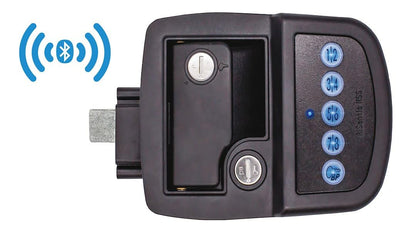 AP PRODUCTS 013-5091 Bauer AP Products 013-5091 Keyed-A-Like Bluetooth Electric Towable Lock - RH,Black