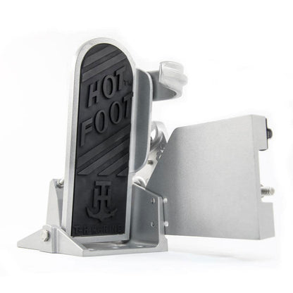 T-H MARINE HF-1-DP T-H Marine HOT Foot™ Original Boat Foot Throttle - Cast Aluminum Pedal Throttle for Outboard and Inboard Motors - Safe Hands-Free Control - Stainless Steel Hardware – Toe Clip & Patented Idle Stop