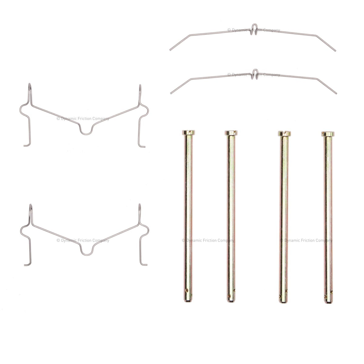 Dynamic Friction 340-76039 DFC Front Disc Brake Hardware Kit