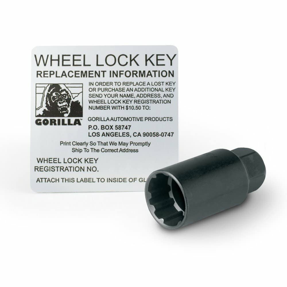 GORILLA 71601N Gorilla Automotive 71601N 14mm x 2.00 Acorn Lug Nut,Chrome