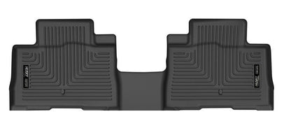 Husky Liners 55801 Husky Liners X-act Contour Floor Mats – Fits 2020-2026 Lincoln Aviator – 2nd Row, 1-pc Black - 55801