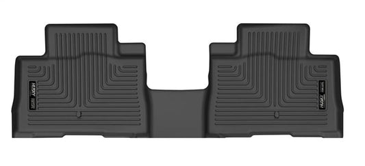 Husky Liners 55801 Husky Liners X-act Contour Floor Mats – Fits 2020-2026 Lincoln Aviator – 2nd Row, 1-pc Black - 55801