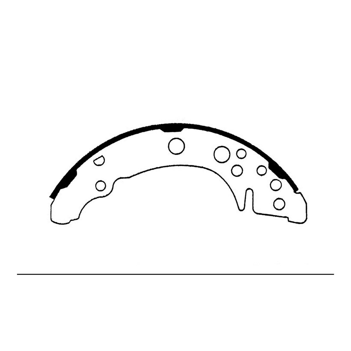 CENTRIC PARTS 111.05591 Centric Parts 111.05591 PREMIUM BRAKE SHOES