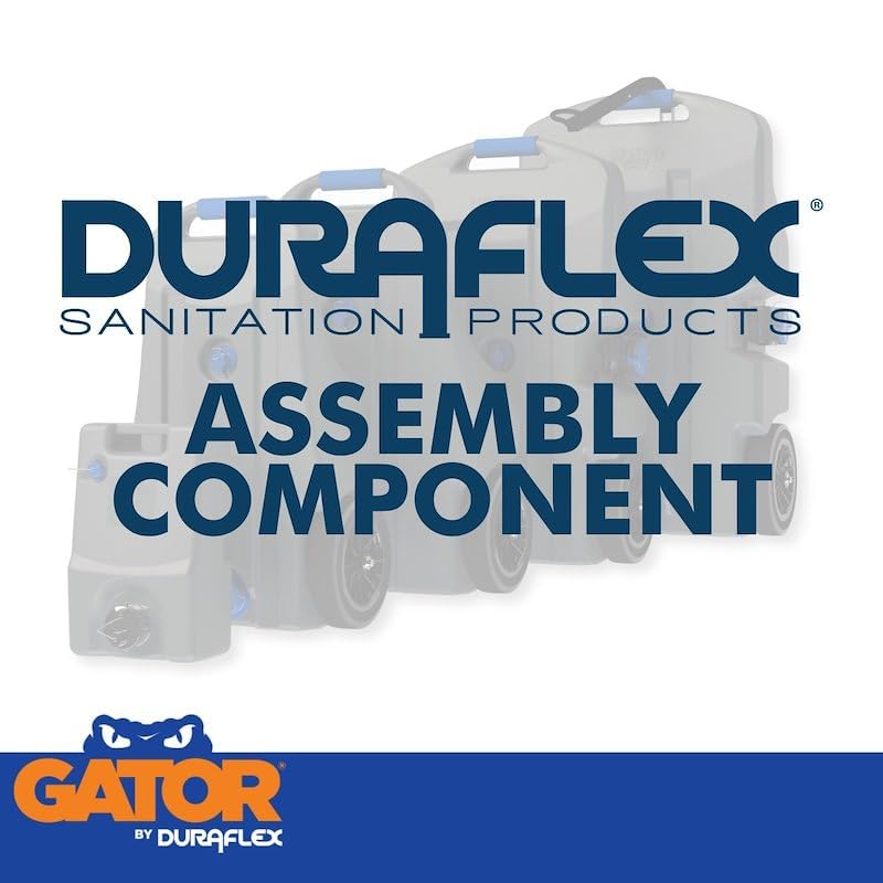 DURAFLEX 21962 Duraflex Gator® Waste Holding Tank Fitting 21962, Accessory Kit for Gator Portable Waste Tank