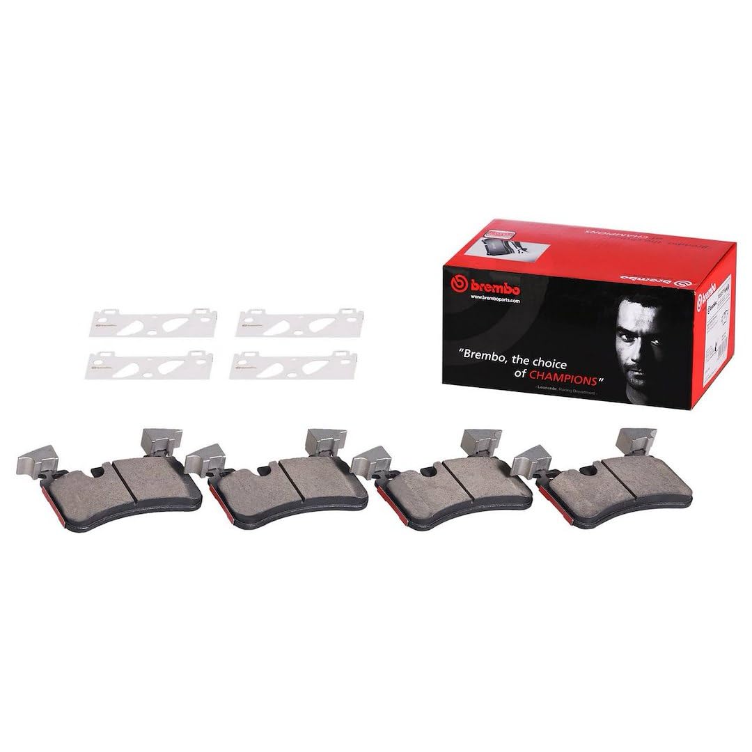 BREMBO P50113N Brembo P50113N Premium Ceramic Rear Disc Brake Pad Set MERCEDES-BENZ OE# 0054202520