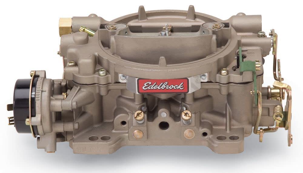 EDELBROCK 1410 Edelbrock 1410 Performer Series Marine 750 CFM Square Bore 4-Barrel Air Valve Secondary Electric Choke New Carburetor