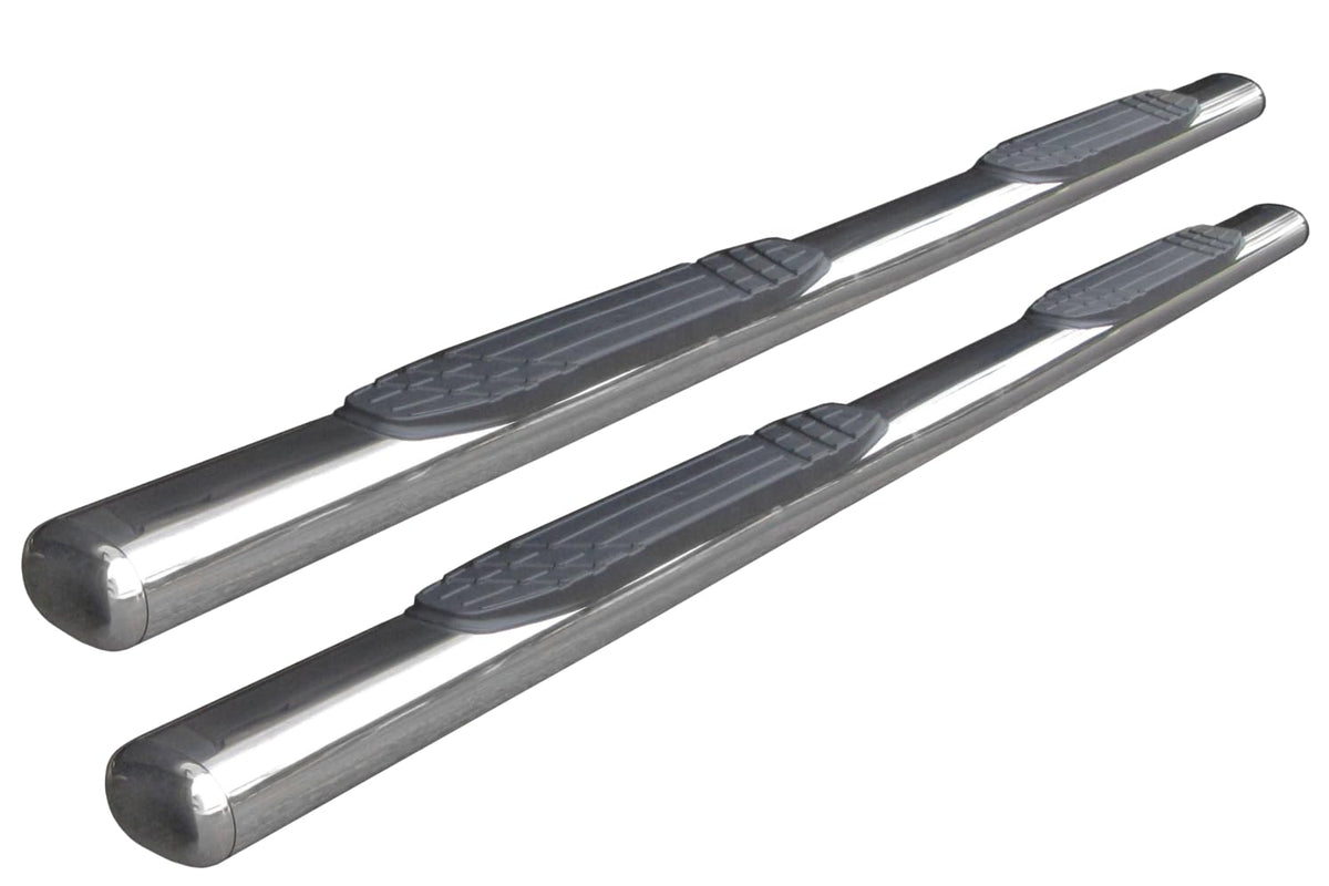 GO RHINO 10487PS Go Rhino 4" Oval 1000 Series Sidesteps | 87", Stainless Steel, Polished | 10487PS
