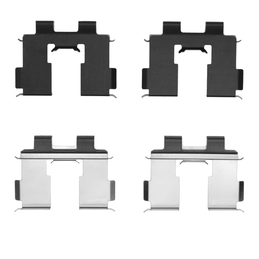 DYNAMIC FRICTION 340-03010 DFC Rear Disc Brake Hardware Kit – Fits 2007-2009 Hyundai Santa