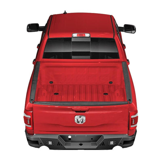 TRAILFX RLDB010TI Trailfx Rear Bumper RLDB010TI, One Piece Design, Direct Fit, Compatible with OE Receiver Hitch, Powder Coated Titanium Black Steel, OE Sensor Compatible, Fits 2025-2026 Ram 1500