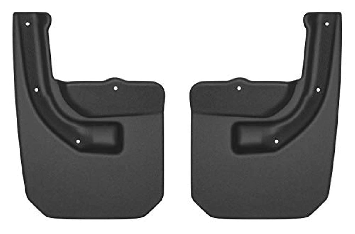 Husky Liners 59151 Husky Liners Custom Mud Guards – Fits 2018-2026 Jeep Wrangler (JL), 2018 Wrangler (JK) – Rear Set, 2-pc Black - 59151