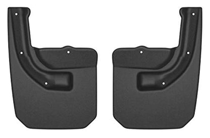 Husky Liners 59151 Husky Liners Custom Mud Guards – Fits 2018-2026 Jeep Wrangler (JL), 2018 Wrangler (JK) – Rear Set, 2-pc Black - 59151