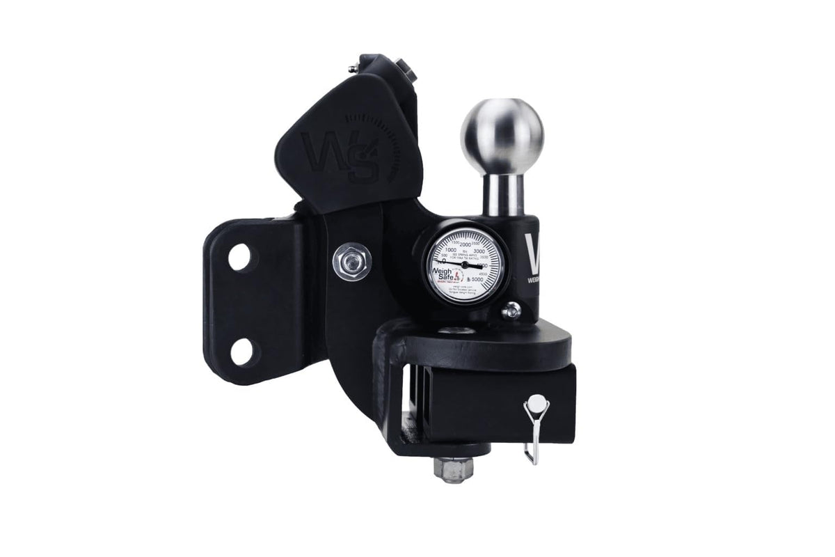 WEIGH SAFE TTHW8-2.5 Weigh Safe TrueTow HW Distribution Hitch, 8" Drop, 2.5" Shank, 18,500 GTW