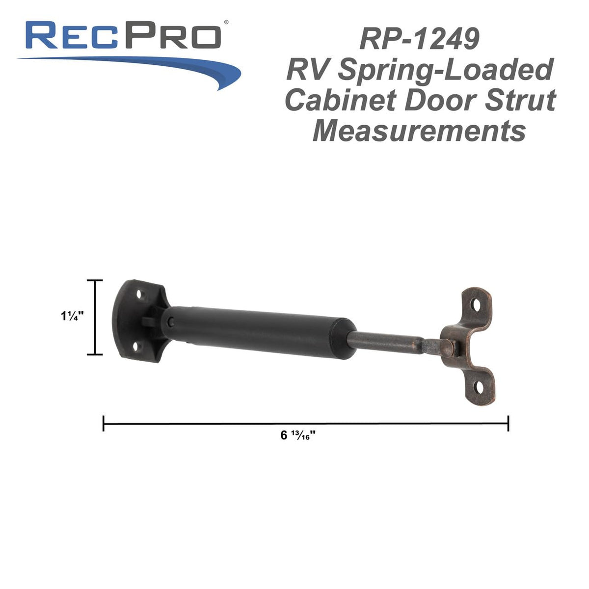 JR PRODUCTS 70555 JR Products 70555 Cabinet Door Strut - Plastic
