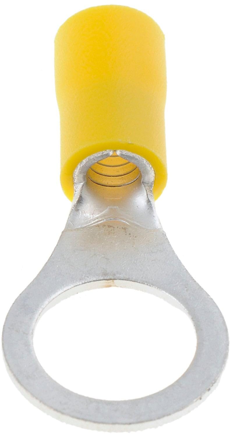 DORMAN 85413 Dorman 85413: 12-10 Gauge Ring Terminal, 3/8 In., Yellow