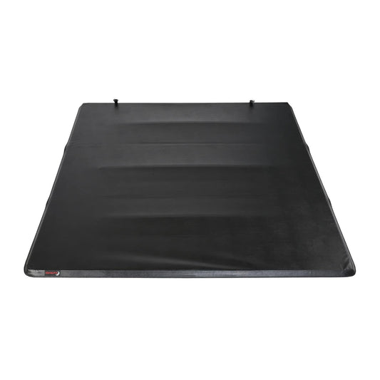 TRAILFX TFX1120 TrailFX Soft Tri-Fold Tonneau Cover Fits Chevrolet Colorado 2023-2026 Lockable Using Tailgate Handle 3 Panels and 2 Folds Black Vinyl with Aluminum Rails Inside Rail Mount TrailFX TFX1120