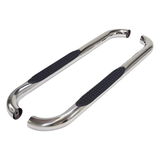TRAILFX 1130301091 TrailFX 1130301091 3" Stainless Steel Side Bar for Ford F-150
