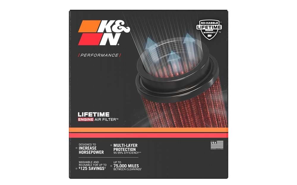 K&N E-1983 High-Flow Original Lifetime Engine Air Filter
