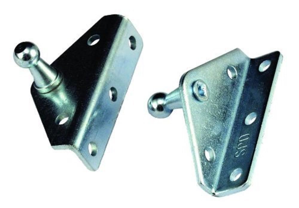 JR PRODUCTS BR-12552 JR Products BR-12552 10mm Angled Gas Spring Mounting Bracket