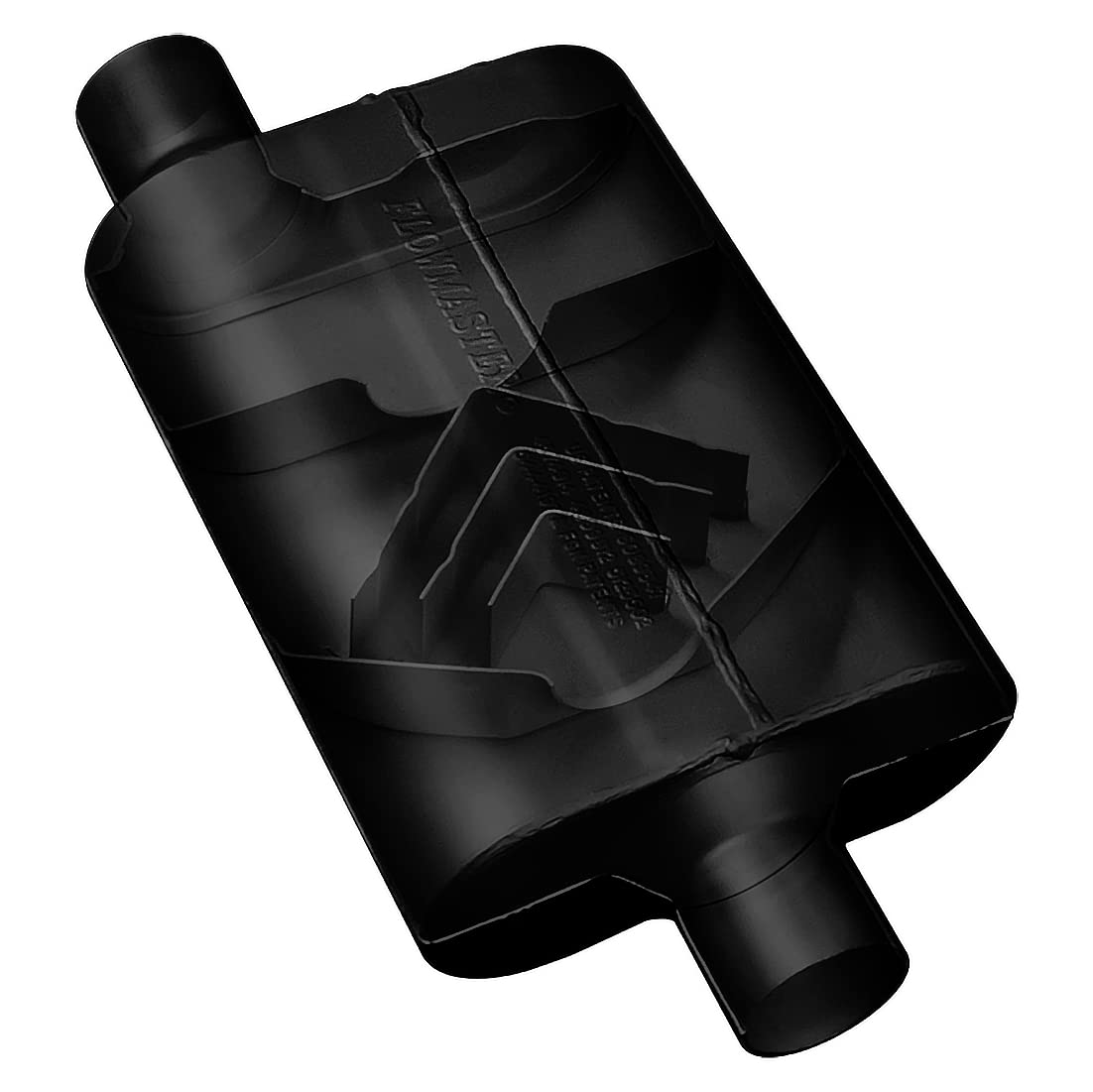 FLOWMASTER 942442 Flowmaster 942442 40 Delta Flow Muffler - 2.25 Center In and 2.25 Offset Out - Aggressive Sound