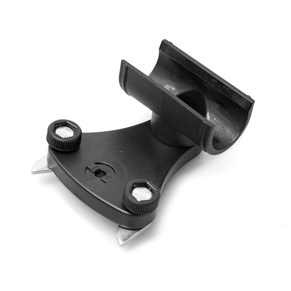 RAILBLAZA 08-0052-11 RAILBLAZA QuickGrip Kayak Paddle Holder Clip with Trackmount for Paddle Pole or Landing Net Storage