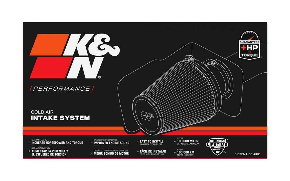K&N FILTER 69-8006TTK K&N Cold Air Intake System: High-Flow Air Filter, Increase Performance & Acceleration: Compatible with 2015-2017 Subaru: WRX. 69-8006TTK