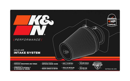 K&N FILTER 69-9508T K&N Cold Air Intake System: High-Flow Air Filter, Increase Performance & Acceleration: Compatible with 2014-2015 Audi: A4, A5, 69-9508T