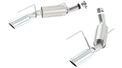 BORLA 11806 BORLA 11806 Axle-Back Performance Exhaust System for 2005-2009 Ford Mustang GT 4.6L V8 Automatic/Manual Transmission Coupe/Convertible.