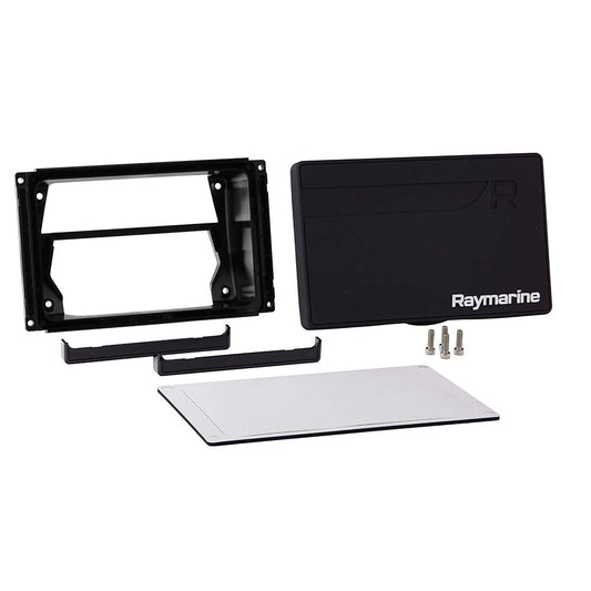 RAYMARINE A80498 Raymarine Front Mount Kit for Axiom 7 Includes Trim Pieces and Suncover, Black, 7-inch