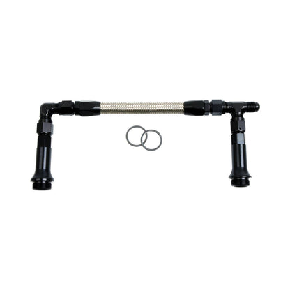 SPEEDFX 575114B Speedfx 575114B -8AN BLK DUAL INLET HOLLEY 4500