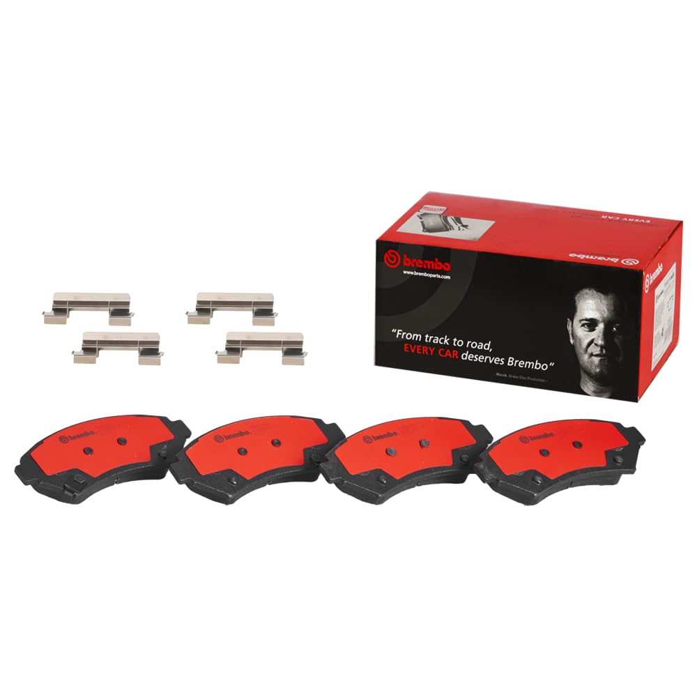 BREMBO P59028N Brembo P59028N Premium Ceramic Front Disc Brake Pad Set BUICK/BUICK (SGM)/CADILLAC/CHEVROLET/MEGA/OLDSMOBILE/OPEL/PONTIAC/VAUXHALL OE# 18045382