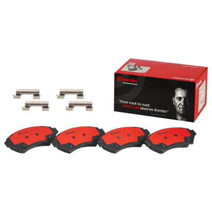 BREMBO P59028N Brembo P59028N Premium Ceramic Front Disc Brake Pad Set BUICK/BUICK (SGM)/CADILLAC/CHEVROLET/MEGA/OLDSMOBILE/OPEL/PONTIAC/VAUXHALL OE# 18045382