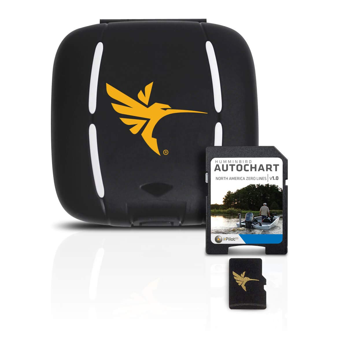 HUMMINBIRD 600033-1 Humminbird 600033-1 AutoChart Zero Line North America Map SD Card,Beige