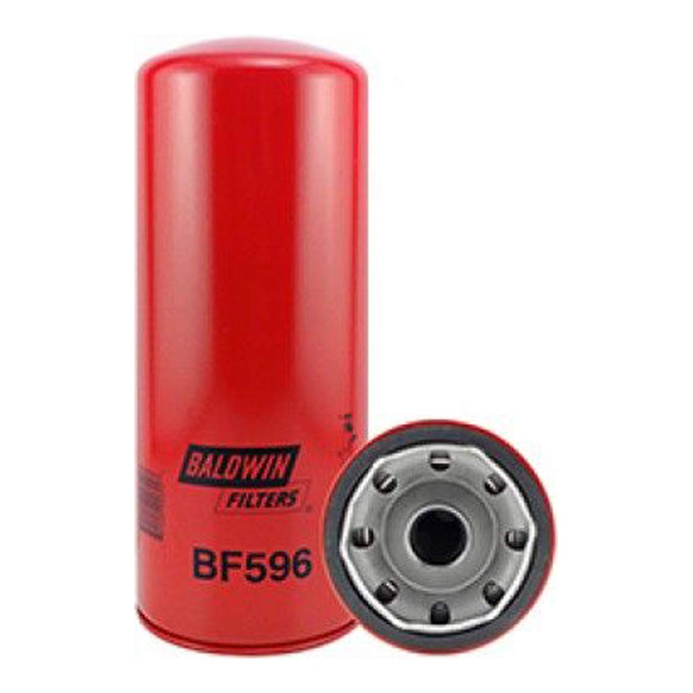 BALDWIN FILTERS BF596 Fuel Filter, 11 7/32 in Length, 4 21/32 in Outside Dia