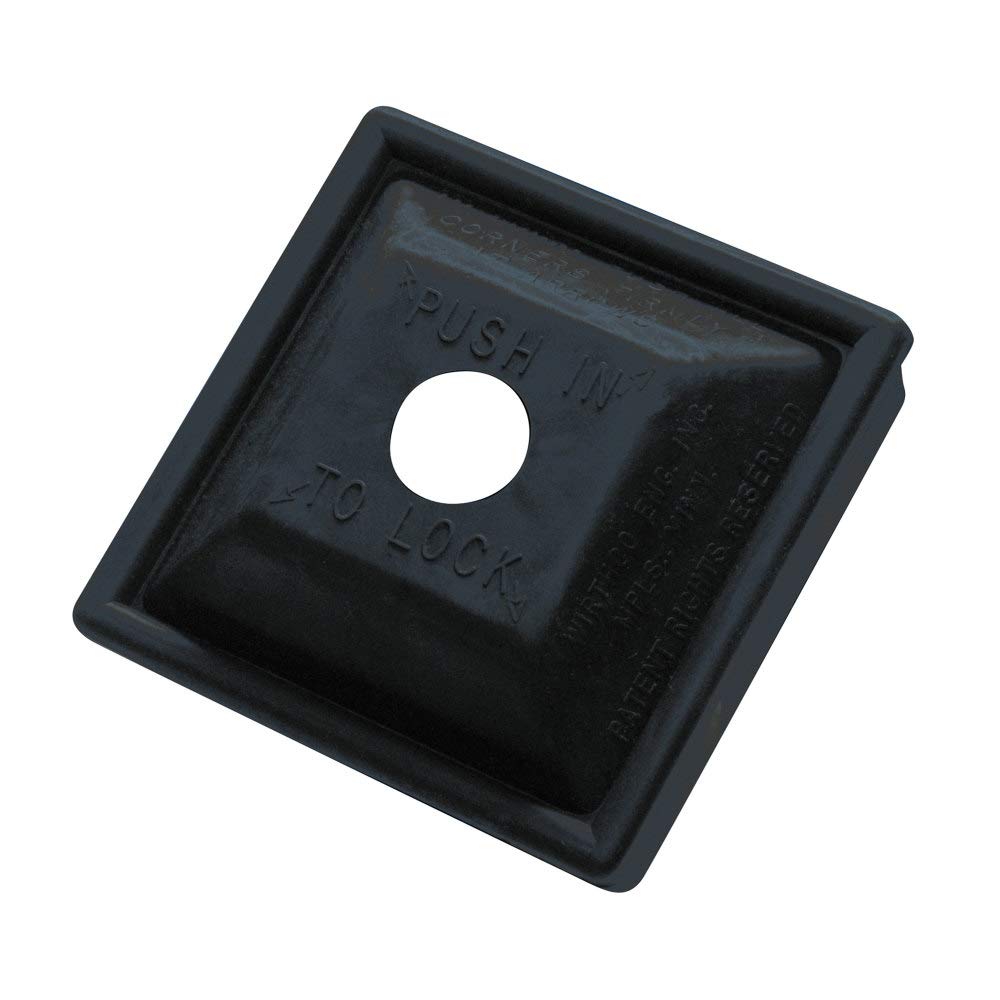 WIRTHCO 30000 "WirthCo 30000 RV Locking Bumper Plug - 4""", black