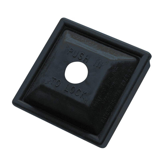 WIRTHCO 30000 "WirthCo 30000 RV Locking Bumper Plug - 4""", black