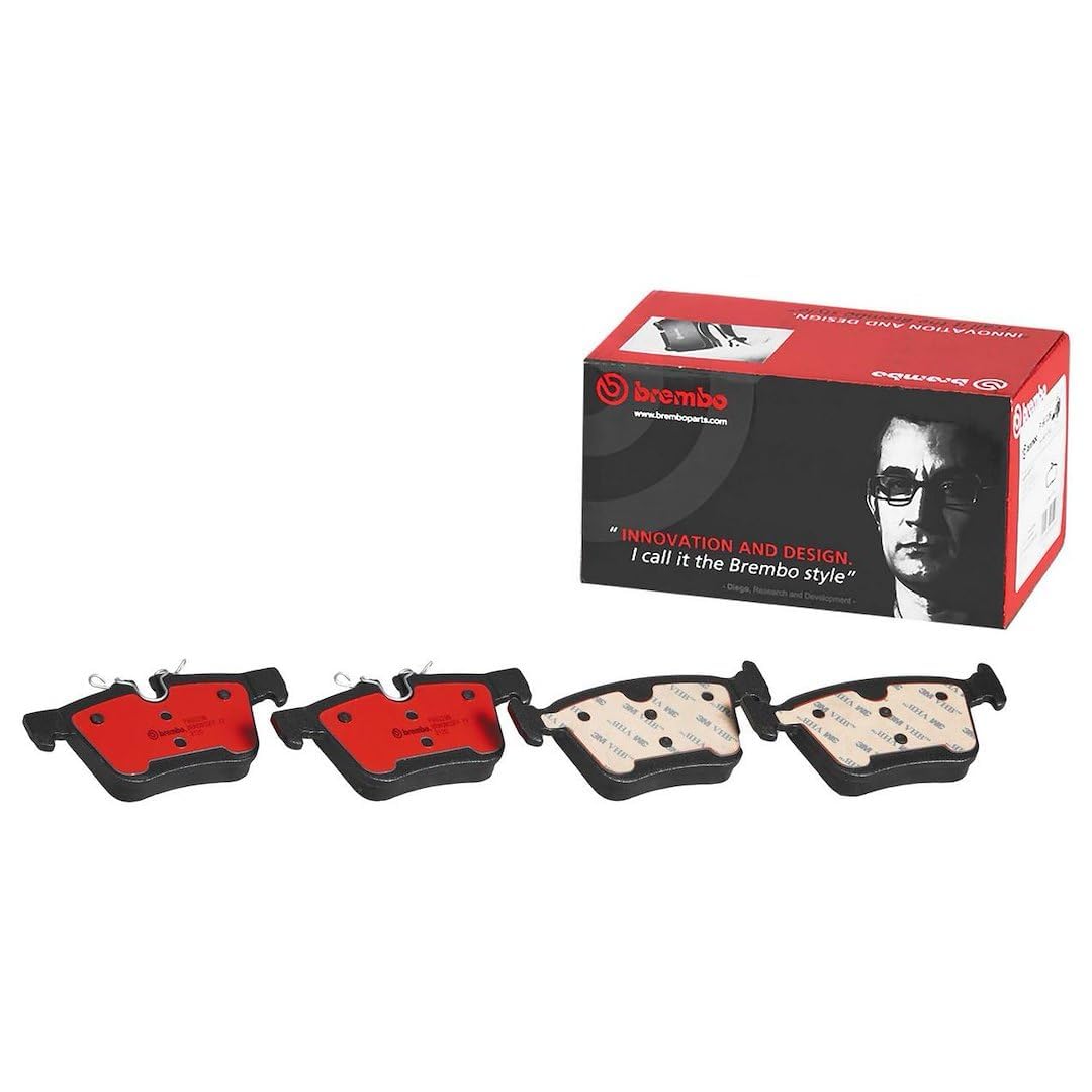 BREMBO P86029N Brembo P86029N Premium Ceramic Rear Disc Brake Pad Set LAND ROVER OE# 31471265