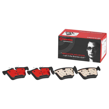 BREMBO P86029N Brembo P86029N Premium Ceramic Rear Disc Brake Pad Set LAND ROVER OE# 31471265