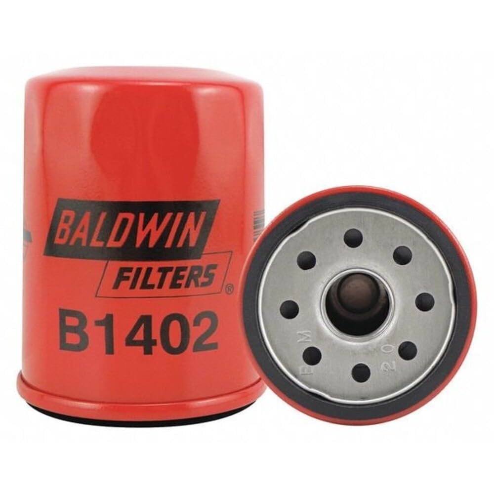 Baldwin Filters B1402 Oil Filter, Spin-On, 3-1/2"x2-9/16"x3-1/2"