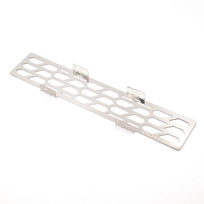 Putco 82172 Putco Bumper Grille Inserts Fits Ford Super Duty 2023-2025 Hex Shield Design Polished Stainless Steel, 82172