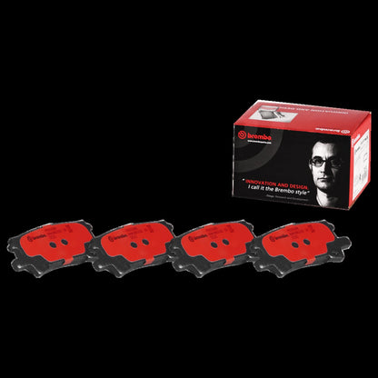 BREMBO P83068N Brembo P83068N Premium Ceramic Rear Disc Brake Pad Set LEXUS/TOYOTA OE# 0446648060
