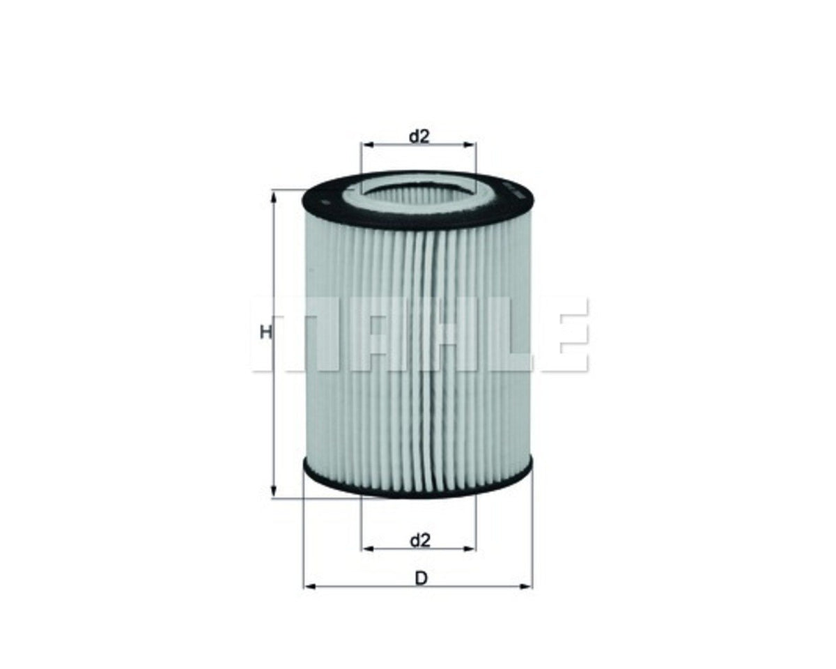 MAHLE OX433D Mahle OX433D OIL FILTER
