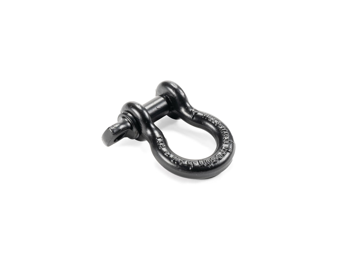 FACTOR 55 00061-04 Factor 55 Steel 5/8" Crosby Shackle for ATV/UTV Powersports - Black
